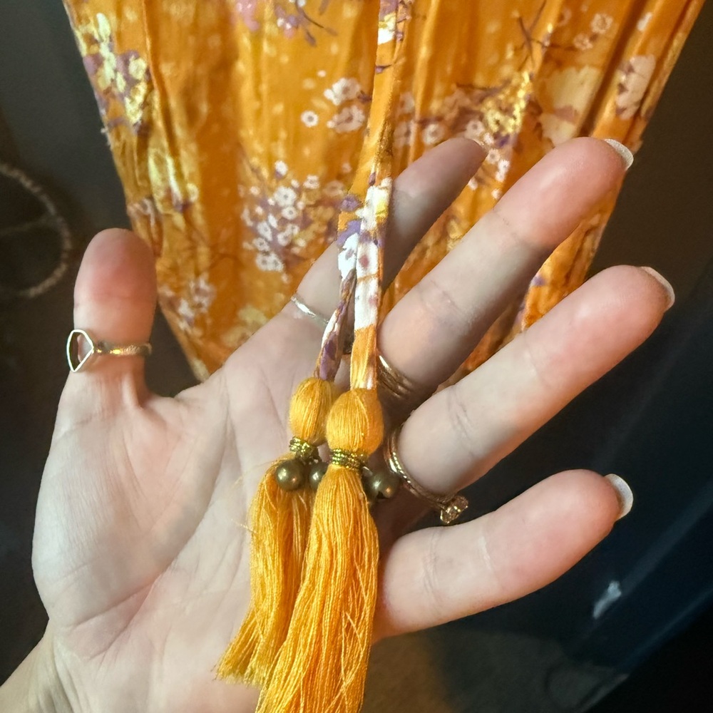 🔮 Spell // Yellow Sundancer Romper - Picture 4 of 6